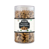 Netaji Black Pepper Roasted Cashew Nuts 400gms Pack || Grade A+ Kernels || Roasted @ Low Temperature