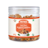 Netaji Peri-Peri Roasted Cashew Nuts 200gms Pack || Grade A+ Kernels || Roasted @ Low Temperature
