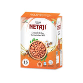 Netaji Double Filtered Groundnut Oil 15 kg Tin