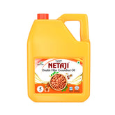 Netaji Double Filtered Groundnut Oil 5 Litre Jar