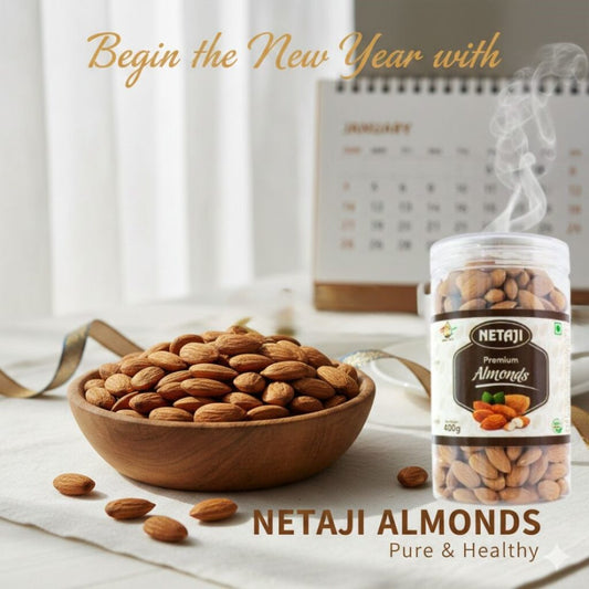 Begin the New Year with Pure and Healthy Netaji Almond
