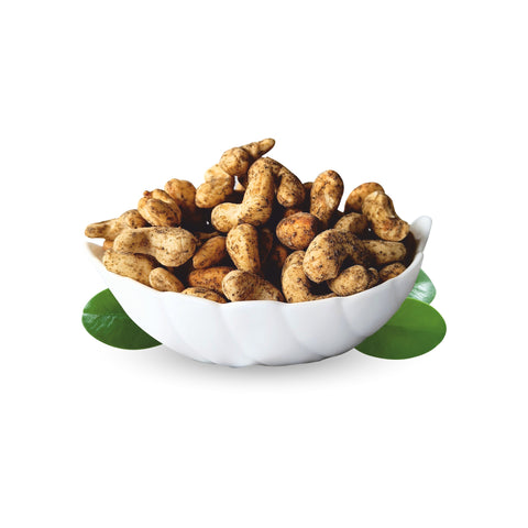 Netaji Black Pepper Roasted Cashew Nuts 200gms Pack || Grade A+ Kernels || Roasted @ Low Temperature