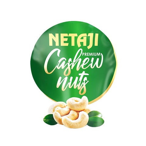 Netaji Premium Cashew Nuts 250 Gram Pouch || Grade A+ Kernels